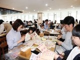 대우건설, 점자 촉각도서 만들기 봉사활동