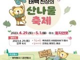 태백 산나물 축제 기간에 한우 무료 시식도 함께 즐겨요!