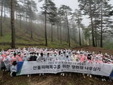 산불 피해 지역 ‘평화의 나무 심기’ 봉사활동 진행