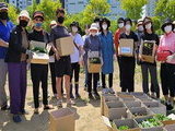 인천 이음텃밭, '수확농산물' 지역사회에 기부
