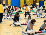 경기대 심폐소생술 봉사단, 수원 매여울초서 재능봉사