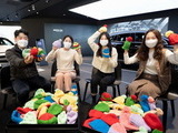 한성자동차, 신생아 돕는 ‘모자뜨기’ 봉사활동 진행